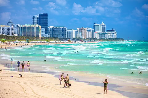 Miami Beach in Florida